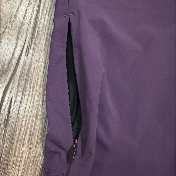 Mountain Hardwear Women's CHOCKSTONE NIGHT IRIS PURPLE TIGHTS Pants S UPF 50 - Picture 4 of 11